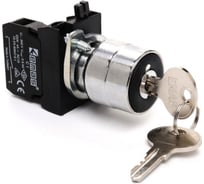 Кнопка с ключом Emas 0-1, с фиксацией, 250 В AC, 4 А CM100AC20