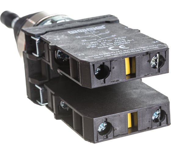 Кнопка-джойстик Emas 4-х позиционный, без фиксации, 250 В AC, 4 А CM707DJ41