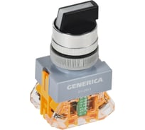 Переключатель GENERICA D7-20x3 на 3 положения 1NC+1NO черный BSW50-20X3-3-21-3-K02-G