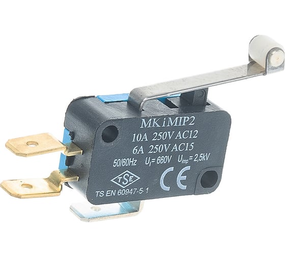 Микро-выключатель Emas 10A, 250V AC MK1MIP2