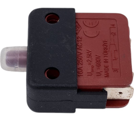 Мини-выключатель Emas мгновенного действия 250В AC, 16А BS1012E