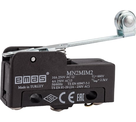 Мини-выключатель Emas 440В, 10А. MN2MIM2