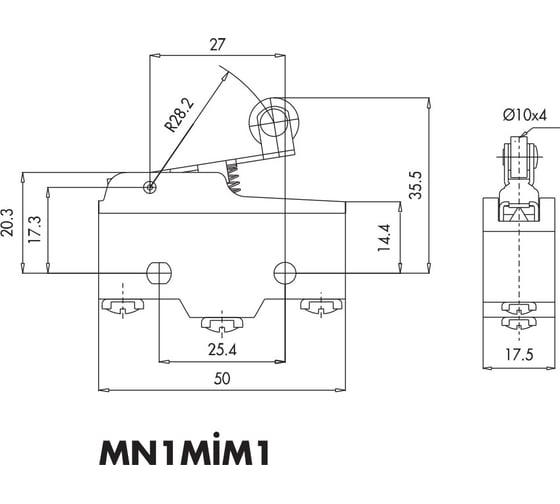 Мини-выключатель Emas MN1MIM1