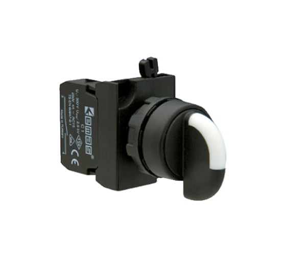 Переключатель Emas серия C, 0-1, без фиксации, 1НО, 250 В AC, 4 А CP100S21 1