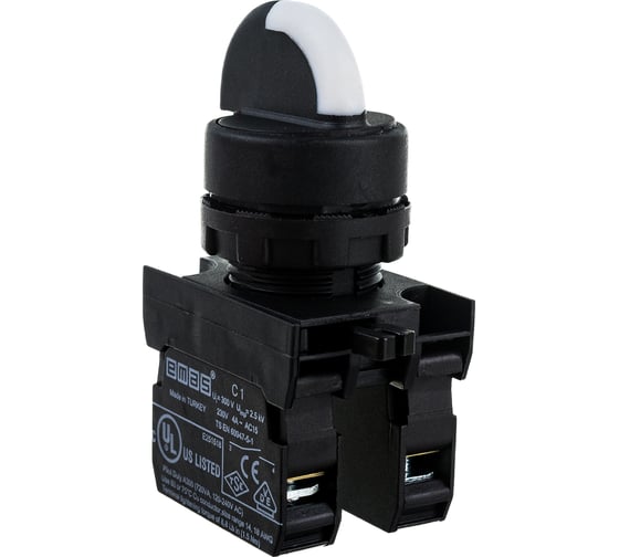 Переключатель Emas 2-0-1, без фиксации, 250В AC, 4 А CP101S32