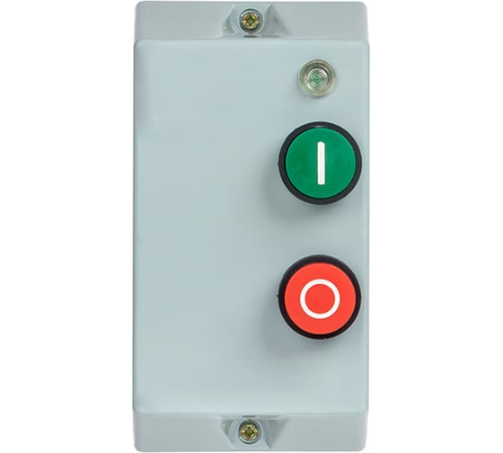 Пускатель в корпусе с РТЭ и индикатором EKF PROxima IP65, КМЭ, 18А, 400В, Ir-12-18А ctrp-r-18-400v-led