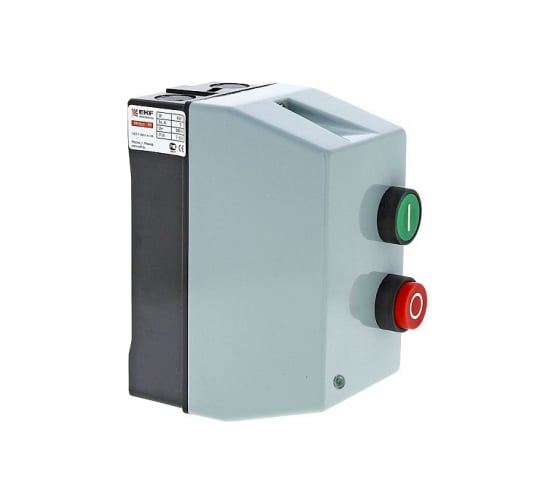 Пускатель в корпусе с РТЭ и индикатором EKF PROxima IP65, КМЭ, 18А, 400В, Ir-12-18А ctrp-r-18-400v-led 1