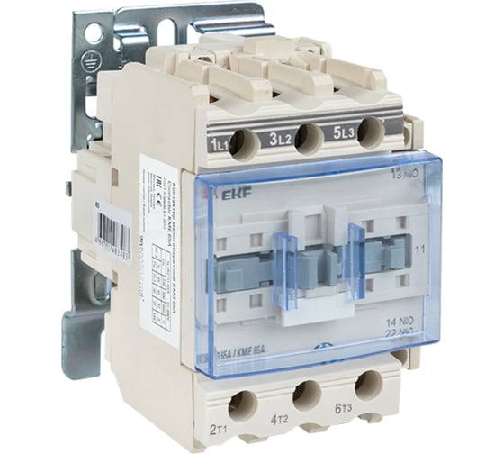 Контактор EKF КМЭ, малогабаритный, 65А, 24В, NO+NC, PROxima ctr-s-65-24 1