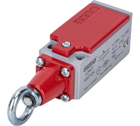 Концевой выключатель Emas в металлическом корпусе, 240 В, 3 А. L51K13HUM111