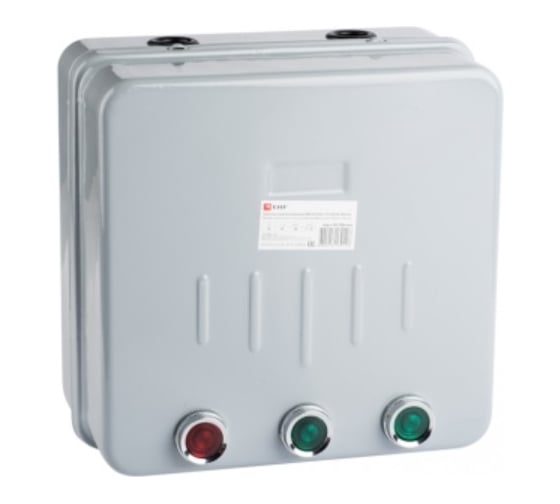 Реверсивный пускатель в корпусе EKF КМЭ, 18А, 400В, с РТЭ, IP44, PROxima ctrp-r-18-400v-rev 1