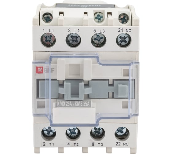 Малогабаритный контактор EKF, КМЭ, 25А, 380В, 1NC, PROxima ctr-s-25-380-nc