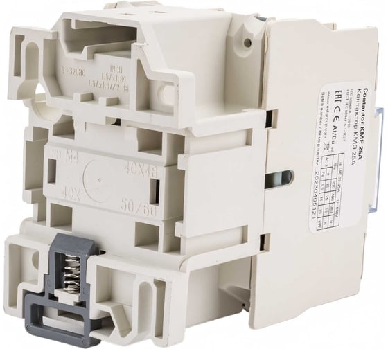 Малогабаритный контактор EKF, КМЭ, 25А, 380В, 1NC, PROxima ctr-s-25-380-nc