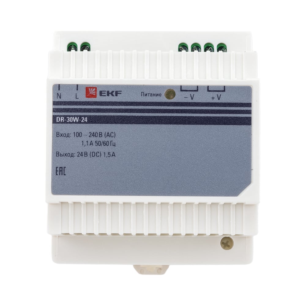 Блок питания EKF 24В PROxima dr-30w-24 - выгодная цена, отзывы ...