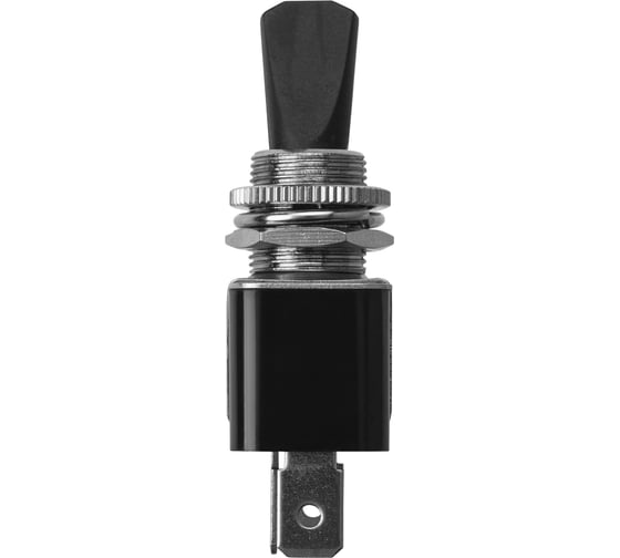 Выключатель-тумблер TDM ELECTRIC ASW-07D-2 1P 12В AC/DC 30А (3c) ON-OFF с фиксацией с синей LED подсветкой SQ0747-0293