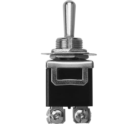 Переключатель-тумблер TDM ELECTRIC KN3C-223AAH 2P 250В AC/DC 15А (6c) ON-OFF-ON без фиксации SQ0747-0276