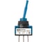 Выключатель-тумблер TDM ELECTRIC ASW-13D 1P 12В AC/DC 20А (3c) ON-OFF с фиксацией с синей LED подсветкой SQ0747-0283 5