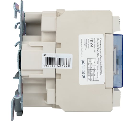 Малогабаритный контактор EKF КМЭ, 40А, 24В, NO+NC, 20 шт. PROxima ctr-s-40-24