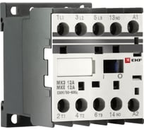 Миниконтактор EKF МКЭ, 16А, 400В, 1NO, PROxima, SQ Mctr-s-16-400