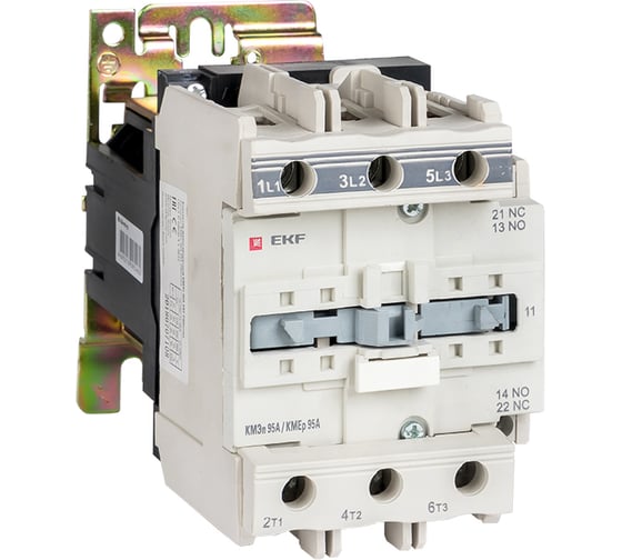 Контактор EKF КМЭп, малогабаритный, 95А, 24В, DC, 1NO, 1NC, PROxima ctr-s-95-24-nc-p 1