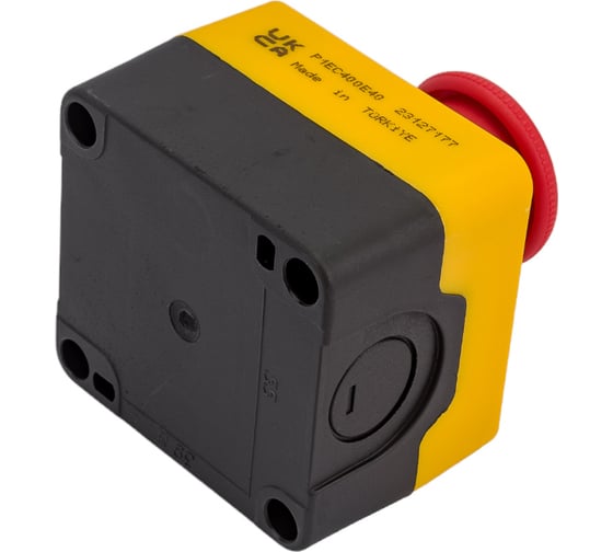 Пульт управления Emas 1 кнопочный, пластиковый, 250В, 4А. P1EC400E40