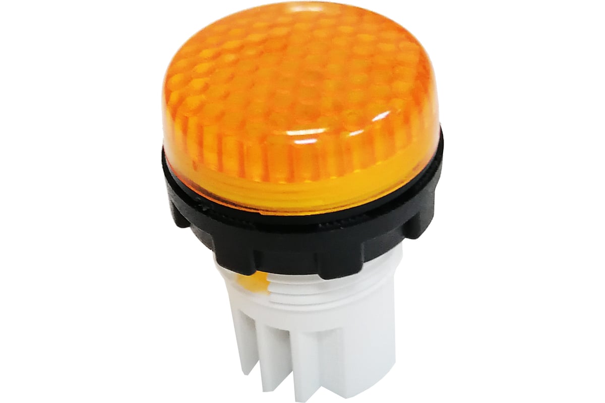 Сигнальная арматура Emas желтая 22мм 220В переменного тока со ...