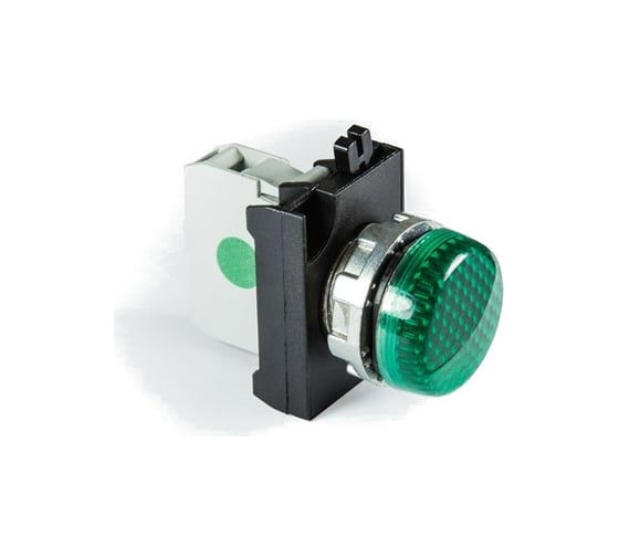 Сигнальная арматура Emas зелёная, с блоком подсветки CBY 100-230В AC CM0Y0XY 1