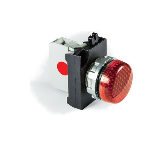 Сигнальная арматура Emas красная, с блоком подсветки CBK 100-230 В AC CM0K0XK 1