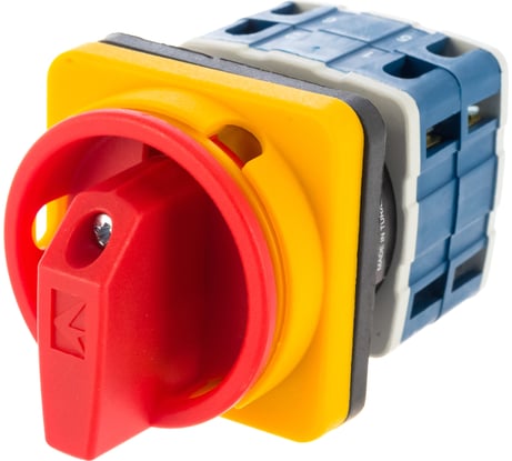 Двухпозиционный трехфазный переключатель Emas 0-1 25А, 400В . PSA025AK341E