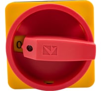 Двухпозиционный трехфазный переключатель Emas аварийного типа 0-1 80А, 400В. PSA080AK341E