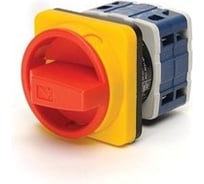 Двухпозиционный трехфазный переключатель Emas аварийного типа 0-1 63А, 400В. PSA063AK341E