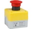 Пост кнопка аварийная КЭАЗ стоп OptiSignal D22 C5-BK-1-ESTR-02 2НЗ возв пов XALK178F 338523 1