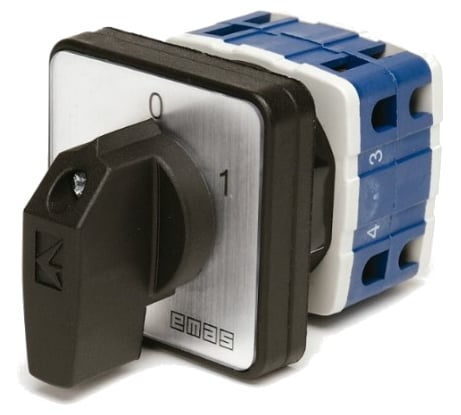 Двухпозиционный переключатель Emas 0-1, 3 полюса, 20А, PSA020AK331S