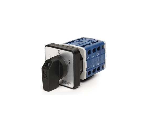 Трехфазный переключатель управления двигателем Emas 1-0-2 16А, 400В. PSA016KD334S 1