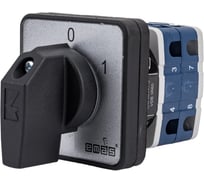 Трехфазный переключатель управления двигателем Emas 0-1 16A, 400В. PSA016AK331S