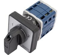 Трехфазный переключатель управления двигателем Emas 1-0-2 10А, 400В. PSA010KD334S
