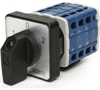 Трехфазный переключатель управления двигателем Emas 1-0-2 20А, 400В АС. PSA020KD334S