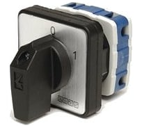 Двухпозиционный переключатель Emas 0-1, 2 полюса, 10А PSA010AK231S