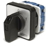 Однофазный переключатель управления двигателем Emas 0-1, 25А,400 В . PSA025AK131S