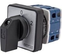 Реверсивный двухфазный переключатель полюсов Emas 1-0-2 20А, PSA020KD234S