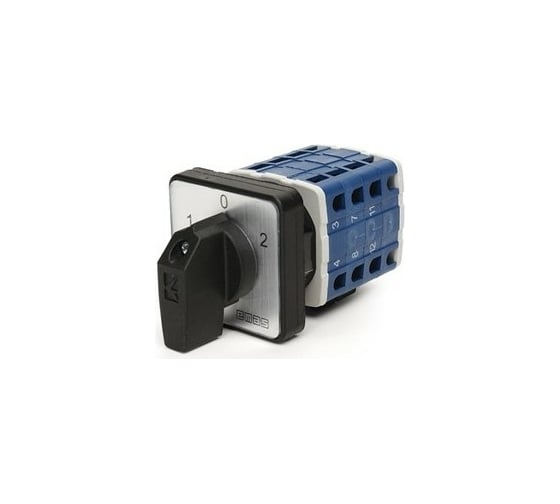 Трехфазный переключатель управления двигателем Emas 1-0-2 63А, 400В. PSA063KD334S 1