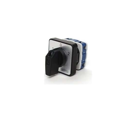 Однофазный переключатель управления двигателем Emas 1-0-2 ,16А,400В. PSA016KD134S 1