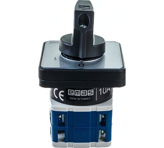 Трехфазный переключатель управления двигателем Emas 0-1 10А, 400В. PSA010AK331S