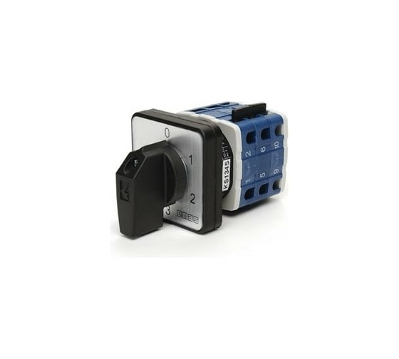 Однофазный переключатель управления двигателем Emas 0-4 10А, 400В PSA010KS134S 1