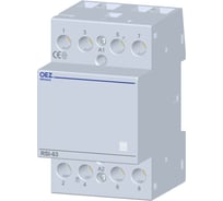 Контактор OEZ серия RSI, 4НО, 63А, управление 230В AC, PI: RSI-63-40-A230 36633