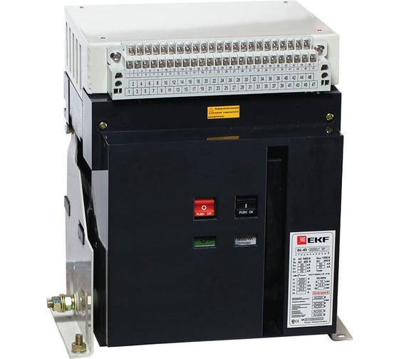 Стационарный выключатель нагрузки EKF PROxima ВН-45, 3200/2500А, 3P nt45-3200-2500 1