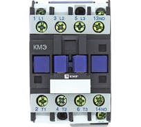 Малогабаритный контактор EKF КМЭ, 12А, 400В, 1NO, Basic SQctr-s-12-400-basic