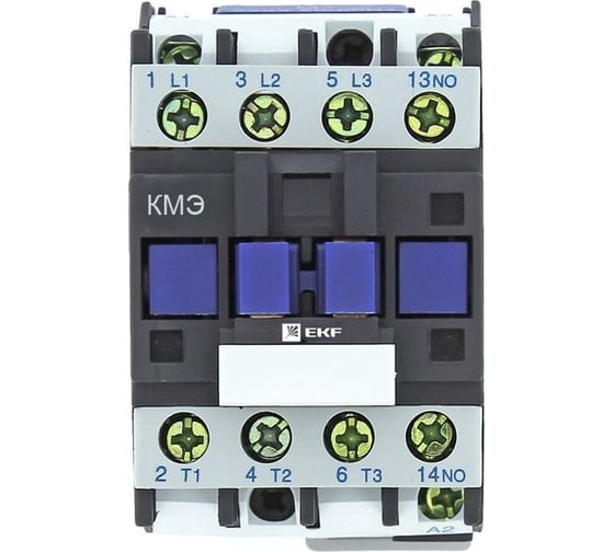 Малогабаритный контактор EKF КМЭ, 12А, 400В, 1NO, Basic SQctr-s-12-400-basic 1
