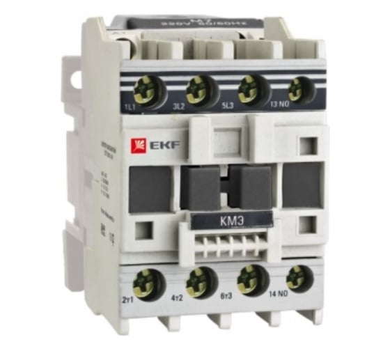 Малогабаритный контактор EKF КМЭ, 9А, 24В, 1NC, PROxima ctr-s-9-24-nc
