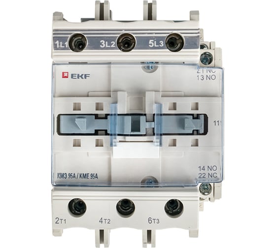 Малогабаритный контактор EKF КМЭ, 95А, 36В, NO+NC, PROxima ctr-s-95-36