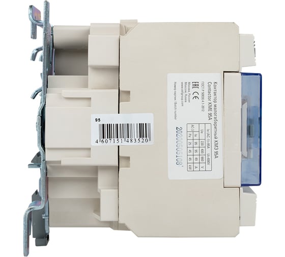 Малогабаритный контактор EKF КМЭ, 95А, 36В, NO+NC, PROxima ctr-s-95-36